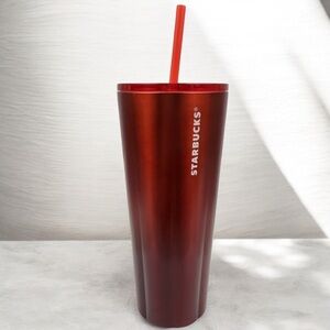 Starbucks 2020 Collection Red Ombre Stainless Steel Tumbler